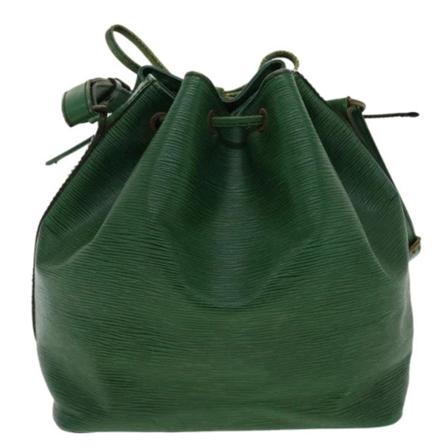 Louis Vuitton Vintage, Pre-owned Bag Groen, Dames, Maat:ONE Size,leer