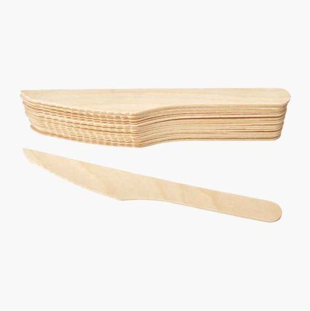 Träbestick kniv 20-pack - Biltema