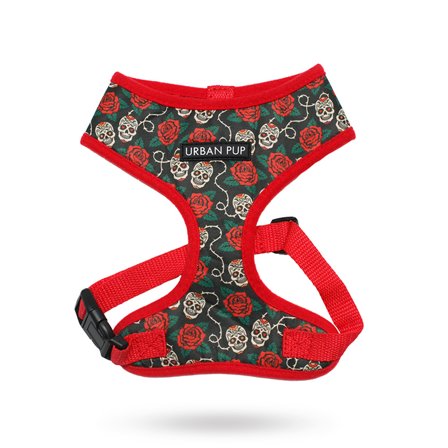 Urban Pup - Hundesele med Hodeskaller og Roser