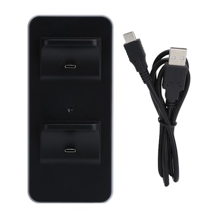 Dubbel Trådlös Handkontroll Laddningsstation för PS5 TypeC Handkontroll Laddningsstation