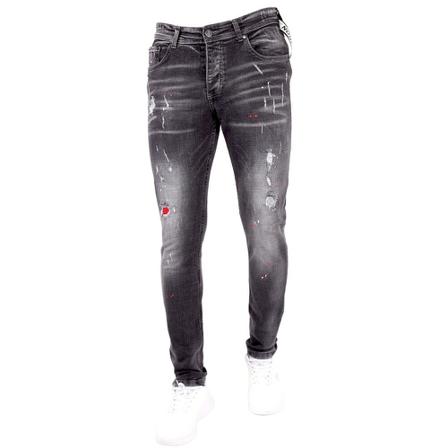 True Rise - Jeans - Svart - Herr - Storlek: W33, Herr, Storlek: W33