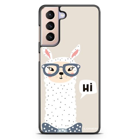 Bjornberry Skal Samsung Galaxy S21 - Söt Lama