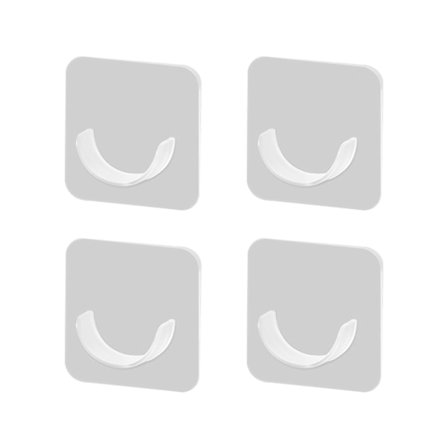 Selvklæbende holder til brusestang tøjstang gardinstang