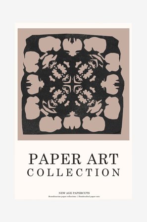 Malerifabrikken - Poster Paper Art 1 - Beige - Posters - Fra Homeroom