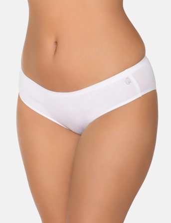 URBAN QUEST Women Bamboo Bikini Brief - White - S