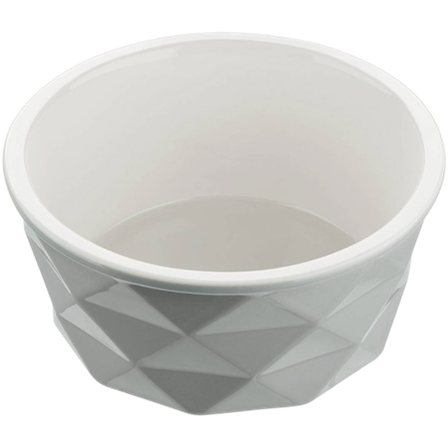 Hunter - Dog & Cat Feeding Bowl Eiby Ceramic Gray 1900 ml - Hund - Matplass & vannautomater for hund - Matskåler og vannskåler - ZOO.no
