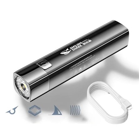 2 IN 1 990000LM Ultra Bright G3 Tactical LED taskulamppu L