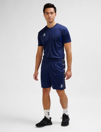 Hummel Hmlauthentic Pl Shorts - Navy - L