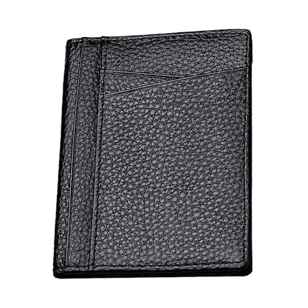 Korttikotelo Lompakko Naisille/Miehelle ID-ikkunalla Kolikkokukkaro Lahjat Ohut Minimalistinen Pieni Lompakko, 10.5*8.2 cm