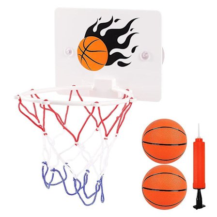Mini Basketballkurvsett med sugekopp for baderomskontor