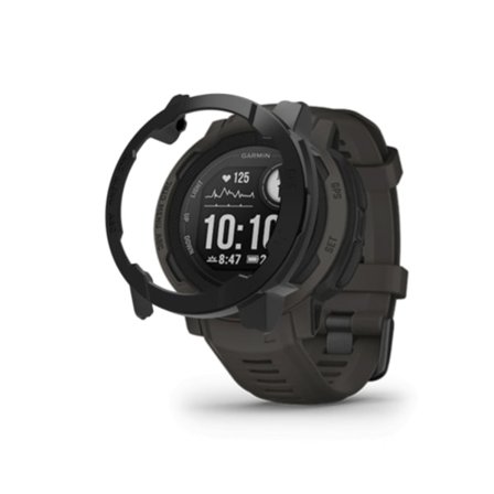 För Garmin Instinct 2S PC Frame Halvpack Watch Case