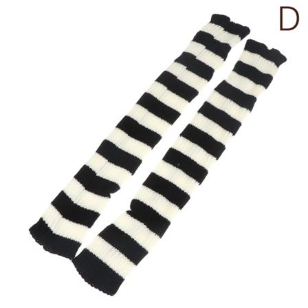 1 Par Sweet Ben Warm Socks Cover Stickad Girl Knee Cove