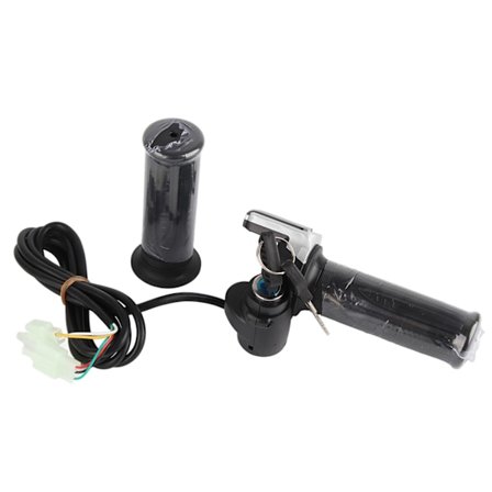 36V halvvridreglage med LED-strömindikator nyckellås för elcyklar skotrar