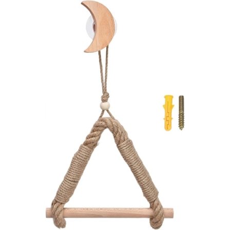 Hamppuköysi Talouspaperiteline, boheemi tyylinen köysi WC-paperiteline, seinään kiinnitettävä paperiteline, kylpyhuoneen sisustus