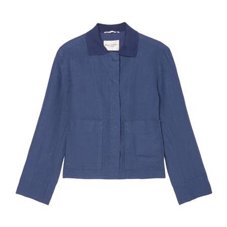 Marc O'Polo Jas , Blauw , Dames , Maat: S