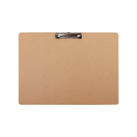 Extra Large Clipboard Hardboard Lågprofil Clip MDF-material