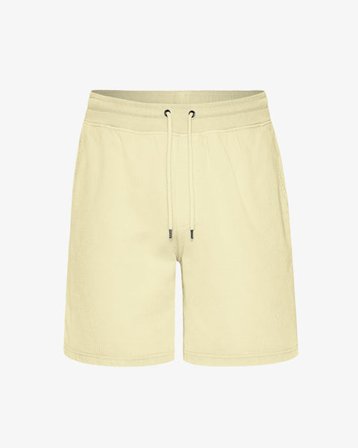 Classic Organic Sweatshorts - Soft Yellow - Male - XS