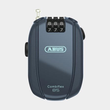 Cadeado de cabo com código / cadeado de combinação ABUS Combiflex Break, 85 cm, Ø1,5 mm, Midnight Blue