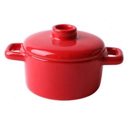 Mini Keramiske Boller Babymat Dampet Dobbelte Ører Baking