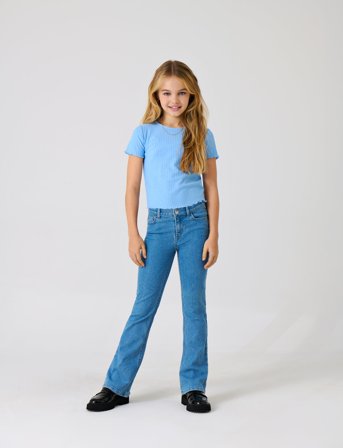 Kids Only Koghush Flared Dnm Akm186 Noos - Blue - 122