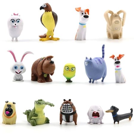 12 st Mini Figur Leksak Secret Pets