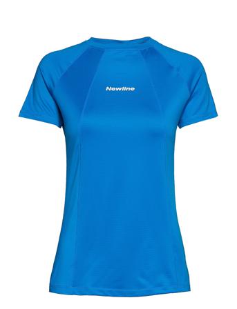 Black Tech Tee Blue Newline
