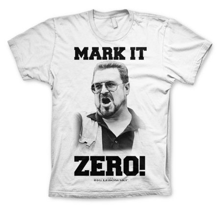 Big Lebowski Mark It Zero T-Shirt S