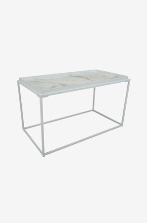 Nordic Furniture Group - Soffbord Grace, 42 x 80 cm - Vit - Soffbord - Från Homeroom