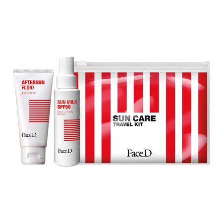 FaceD Sun Care Travel Kit - Cofanetto Solare