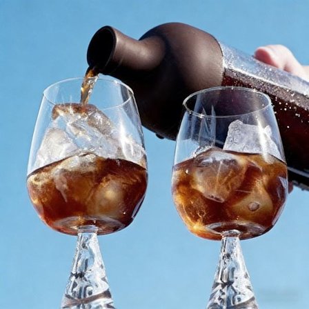 Cold Brew -kahvipannu - 1000 ml lasikannu suodattimella - jääkahville ja jääteelle - helppo täyttää ja puhdistaa - ruskea