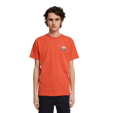 Wood Wood Men's T -shirt 688383 B026 Orange, Herre T-shirts