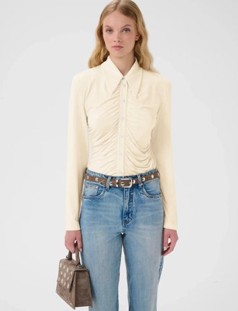 Gestuz Gzlaily Shirt - Cream - S