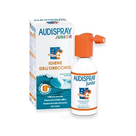 Audispray Junior 3-12 Anni Senza Gas Igiene Orecchie 25ml