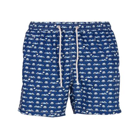 Saint Barth, Swimwear Niebieski, Mężczyzna, Rozmiar: L