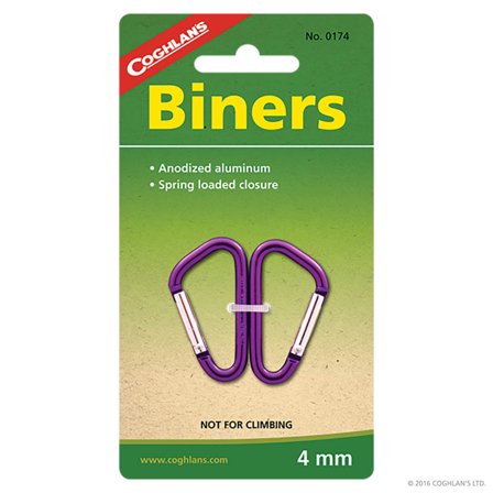 Coghlan's Mini-biners - 4mm other equipment Purple OneSize