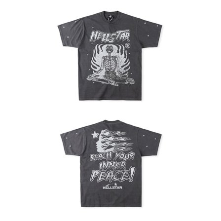 High Street Vintage Miesten Naisten Lyhythihainen Paita T-paita Pääkalloprintillä