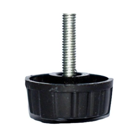 Fiskestangshåndtag Skruehætter Semi-Metal Fiskestangshåndtag Møtrik Fiskestang Spindehjul Knop Skrue til Hjulhåndtag