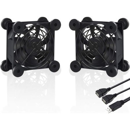 TG 80mm fläkt USB-driven tyst datorkylning 5v kompatibel fläkt