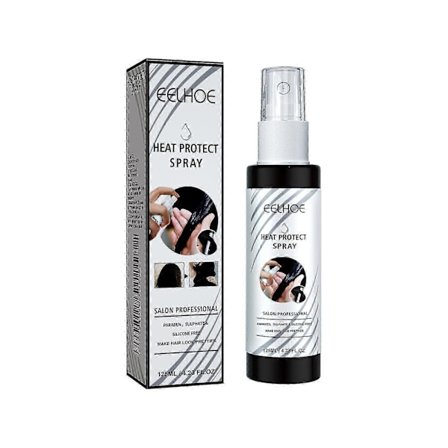 EHair Termisk Isolationsspray med Davidson Blomme Fugtgivende Leave-In Balsam & Varmebeskyttelse til Alle Hårtyper Styrker, Nærer og