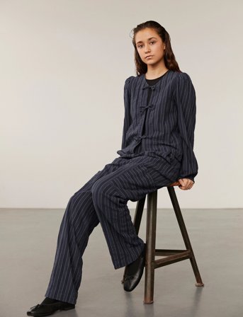 Sofie Schnoor Young Carleysy Trousers - Navy - 164