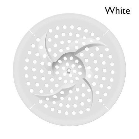 2stk Avløpssiler Hårfanger 2STK HVIT 2STK HVIT
