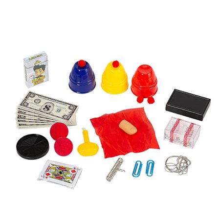 Tryllesæt med tilbehør og instruktionsvideo til børn