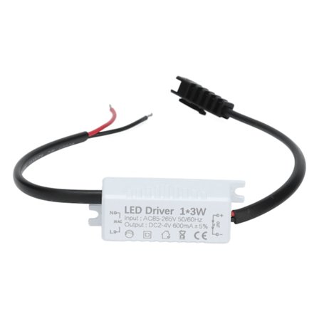 LED-driver AC 85-265V til 2-4V DC strømforsyningsadapter for LED-stripbelysning