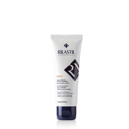 Rilastil Man Gel Crema Dopo Barba 75ml - Crema Dopobarba