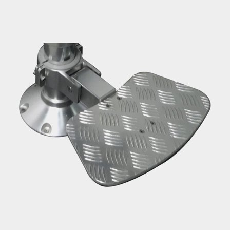 Opěrka nohou pro sedadlový podstavec ESM, pro podstavce Ø8,7 & Ø7,3 cm