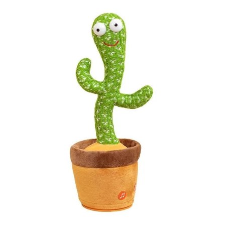 Dansende og gentagende kaktus, talende kaktus, legetøjskaktus med lyd