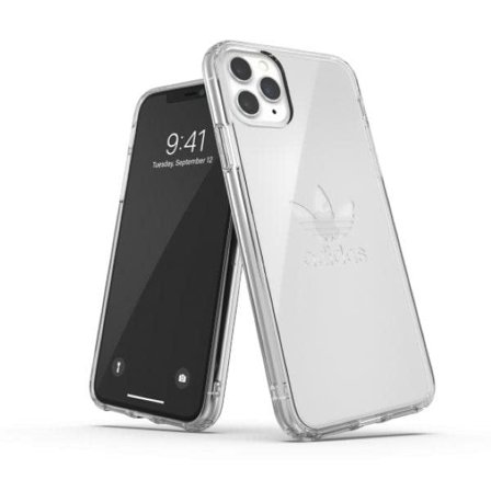 Adidas OR PC-fodral med stor logotyp för iPhone 11 Pro Max - Transparent