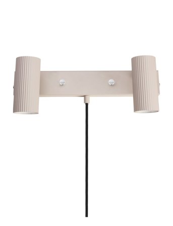 Globen Lighting Wall Lamp Hubble 2 - Beige - ONE SIZE