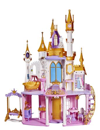 Disney Princess Ultimate Celebration Castle Toys Dolls & Accessories Doll Houses Multi/mønstret Princesses