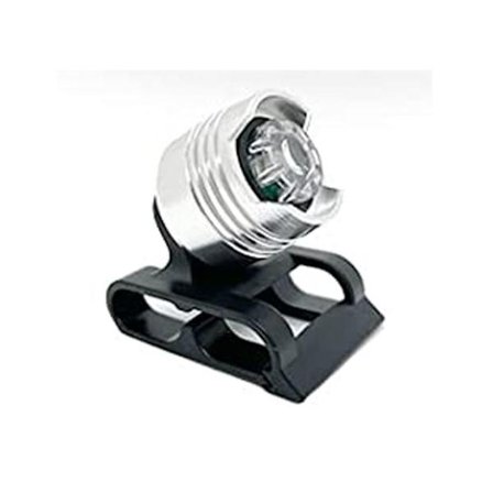 1PC Frontlykter For Croc Sko Charms SØLV